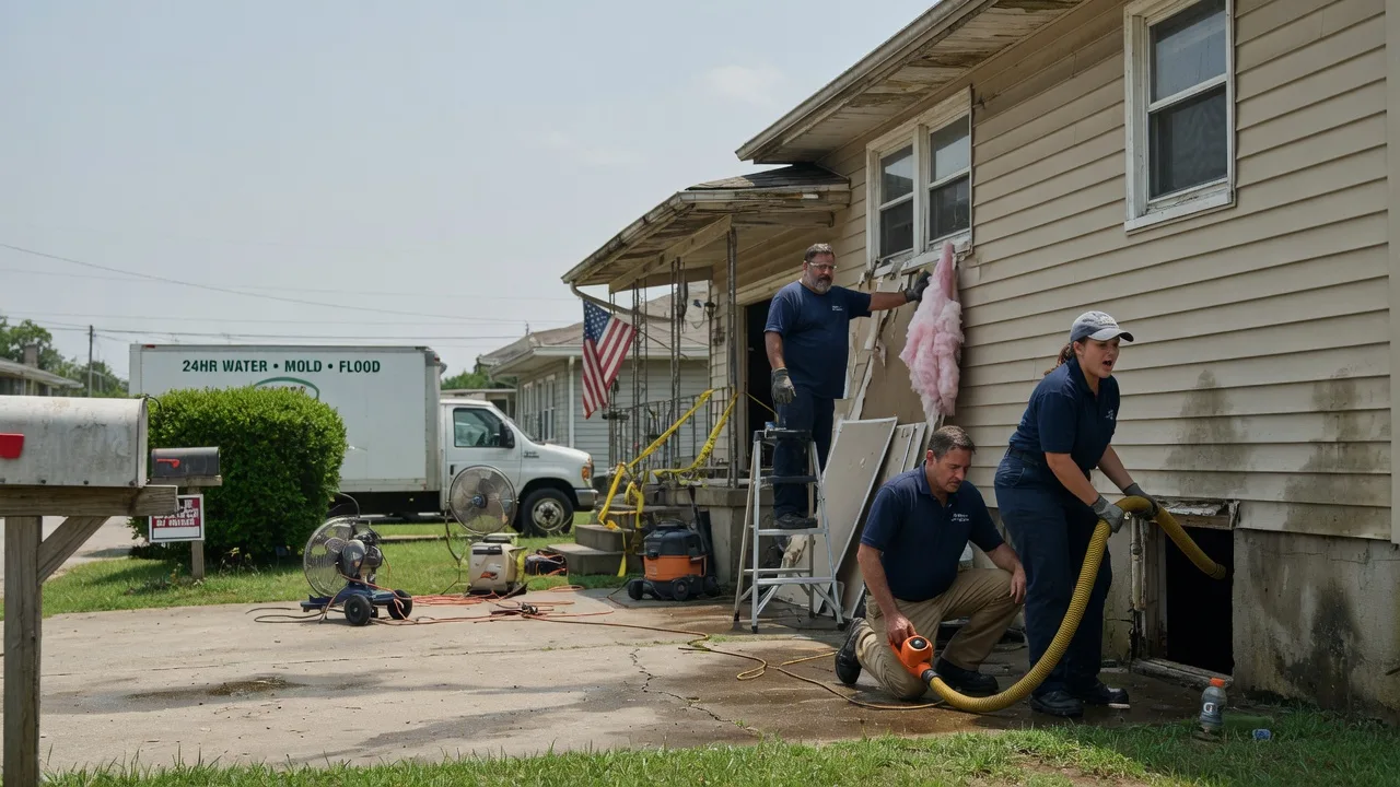 Water Damage Repair in New Church, VA near me